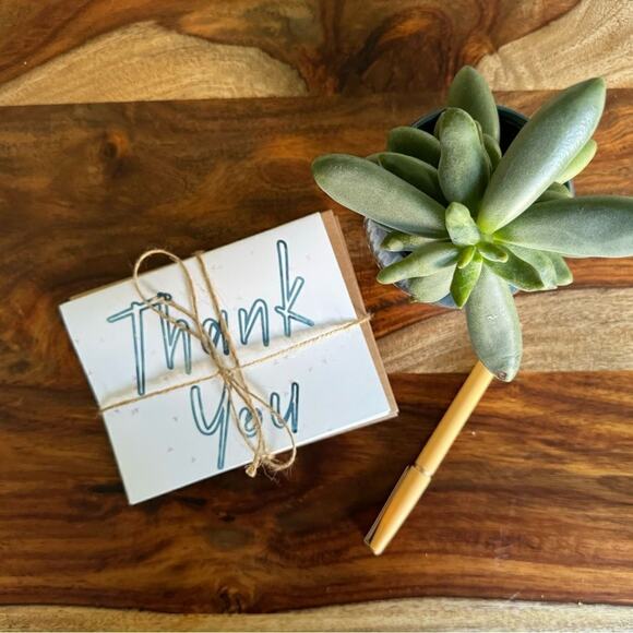 Thank You Cards Greeting Cards Blank Notes for Gift for Cat Lover - Picture 2 of 2